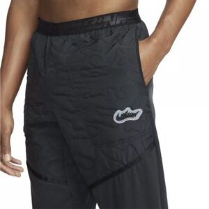 Nike Elite Phantom Wild Run Running Pants Black DD6766 Mens Size Large